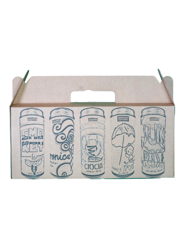 Confezione regalo porta lattine 6×330 ml - immagine 3