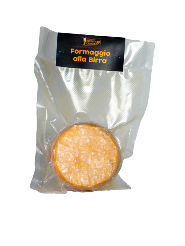 Formaggio alla Birra 500 gr a latte crudo ovino