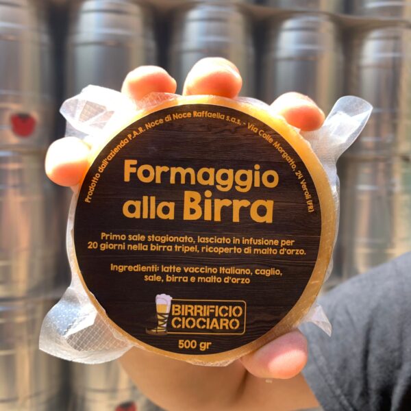Formaggio alla birra artigianale