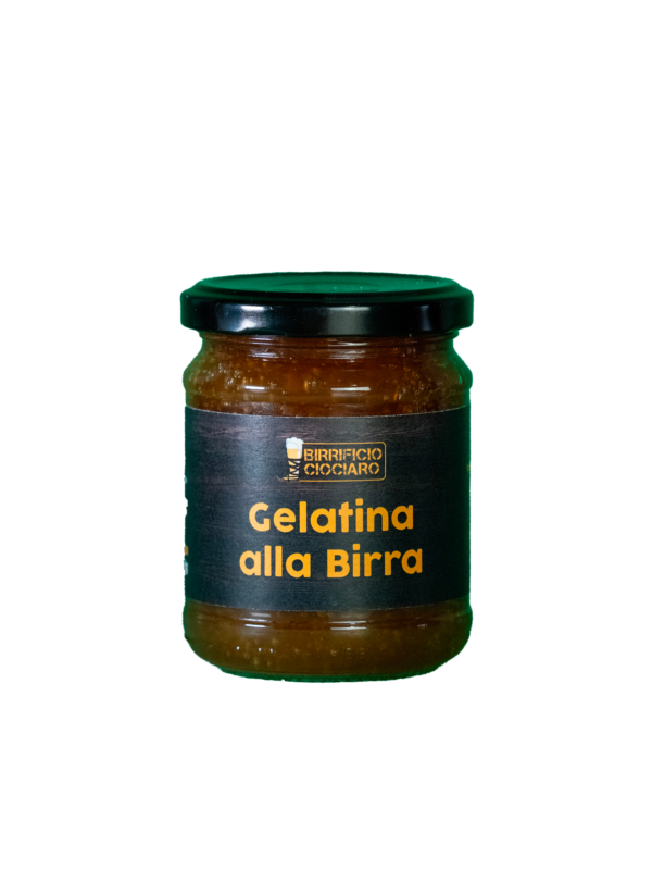 Gelatina alla birra