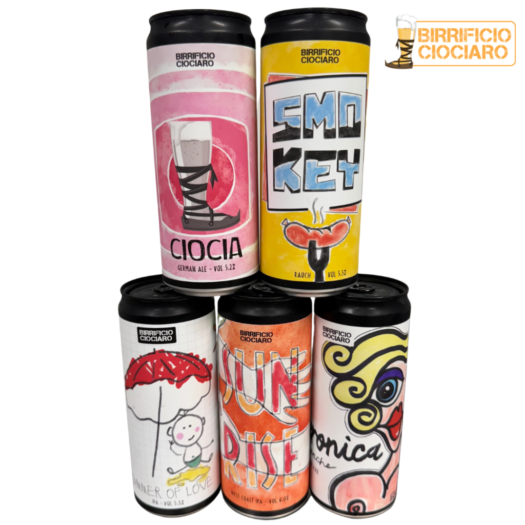 Lattine birrificio Ciociaro