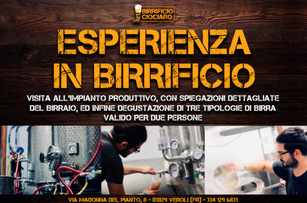 Esperienza in Birrificio