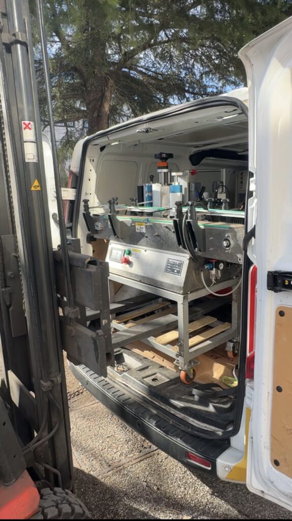 Furgone mobile canning Frosinone