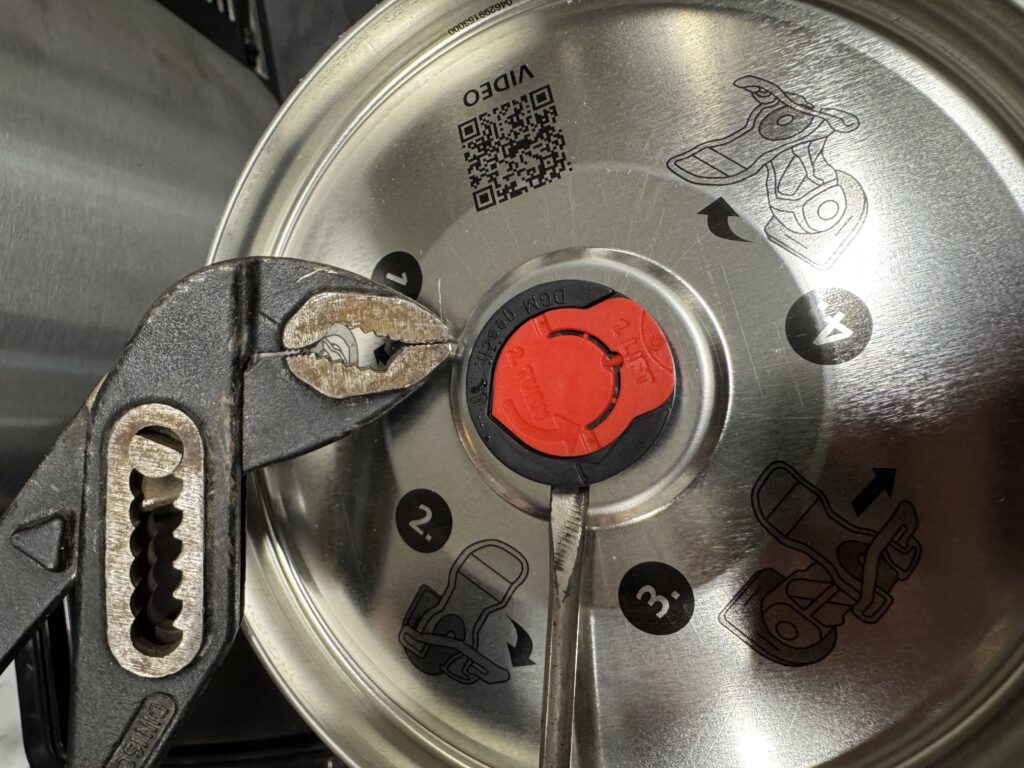Rimozione valvola fustino 5 litri birra artigianale